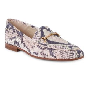 Sam Edelman Loraine snakeskin-print loafers